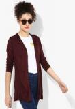 Code By Lifestyle Wine Solid Shrug Women