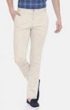 Colorplus Beige Contemporary Regular Fit Solid Regular Trouser Men