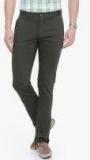 Colorplus Green Contemporary Regular Fit Solid Regular Trouser Men