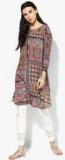 Colour Me Multicoloured Printed Tunic women