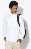 Columbia White Solid Casual Shirt Men