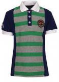 Cool Quotient Green Polo Shirt Boys