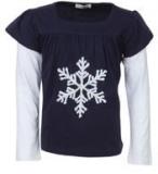 Cool Quotient Navy Blue Casual Top Girls