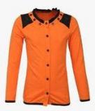 Cool Quotient Orange Casual Top girls