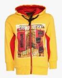 Cool Quotient Yellow Hoodie Boys