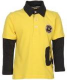 Cool Quotient Yellow Polo Shirt Boys