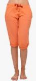 Coucou By Zivame Orange Solid Capri women