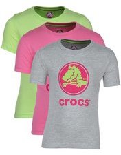 Crocs Blue Casual Tops Girls