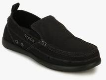 Crocs Walu Black Loafers men