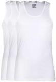 Crusoe White Pack Of 3 Vests men