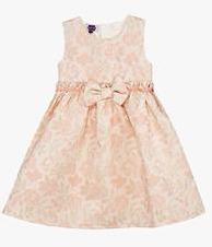 Cupcake Peach Party Dress girls