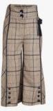 Cutecumber Beige Checked Culottes Girls