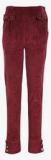 Cutecumber Maroon Slim Fit Trouser Girls