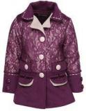 Cutecumber Purple Winter Jacket Girls