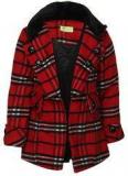 Cutecumber Red Winter Jacket Girls