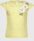 Daffodils Yellow Casual Top Girls