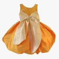 Darlee & Dache Orange Party Dress girls