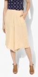 De Moza Beige Solid Palazzo women