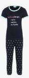 De-nap Navy Blue Night Suit girls