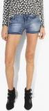 Deal Jeans Light Blue Washed Shorts women