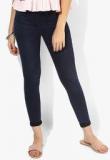 Deal Jeans Navy Blue Washed Jeggings Women