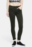 Deal Jeans Olive Slim Fit Mid Rise Jeans women