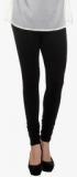 Deewa Black Solid Leggings Women