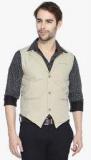 Derby Jeans Community Brown Slim Waistcoat Men