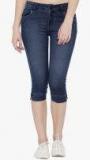 Devis Blue Solid Capri women