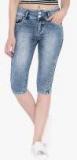 Devis Blue Washed Capri women