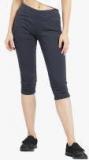 Devis Charcoal Solid Capri Women