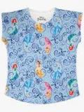 Disney Princess Blue Casual Top Girls