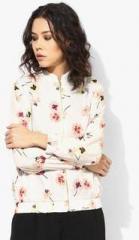 Dorothy Perkins Beige Floral Bomber women