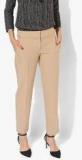 Dorothy Perkins Beige Solid Chinos women