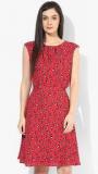 Dorothy Perkins Billie & Blossom Red Poppy Print Dress Women