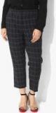 Dorothy Perkins Black Checked Slim Fit Chinos Women