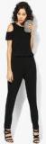 Dorothy Perkins Black Cold Shoulder Jumpsuit women