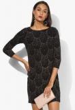 Dorothy Perkins Black Coloured Embellished Shift Dress Women