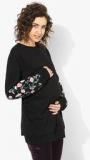 Dorothy Perkins Black Graphic Maternity Top Women