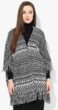 Dorothy Perkins Black/Ivory Aztec Knit Blanket Women