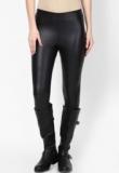 Dorothy Perkins Black Leather Look Legging Women