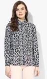 Dorothy Perkins Black Printed Ditsy Floral Shirt women