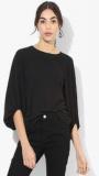 Dorothy Perkins Black Solid Blouse Women