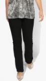 Dorothy Perkins Black Solid Mid Rise Straight Fit Jeans Women