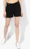 Dorothy Perkins Black Solid Shorts women