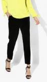 Dorothy Perkins Black Solid Slim Fit Chinos women