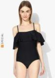 Dorothy Perkins Black Solid Swimwear Women