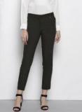 Dorothy Perkins Black Solid Trousers Women