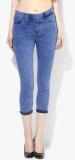 Dorothy Perkins Blue Eden Crop Jeans women