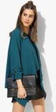 Dorothy Perkins Blue Solid Shrug Women